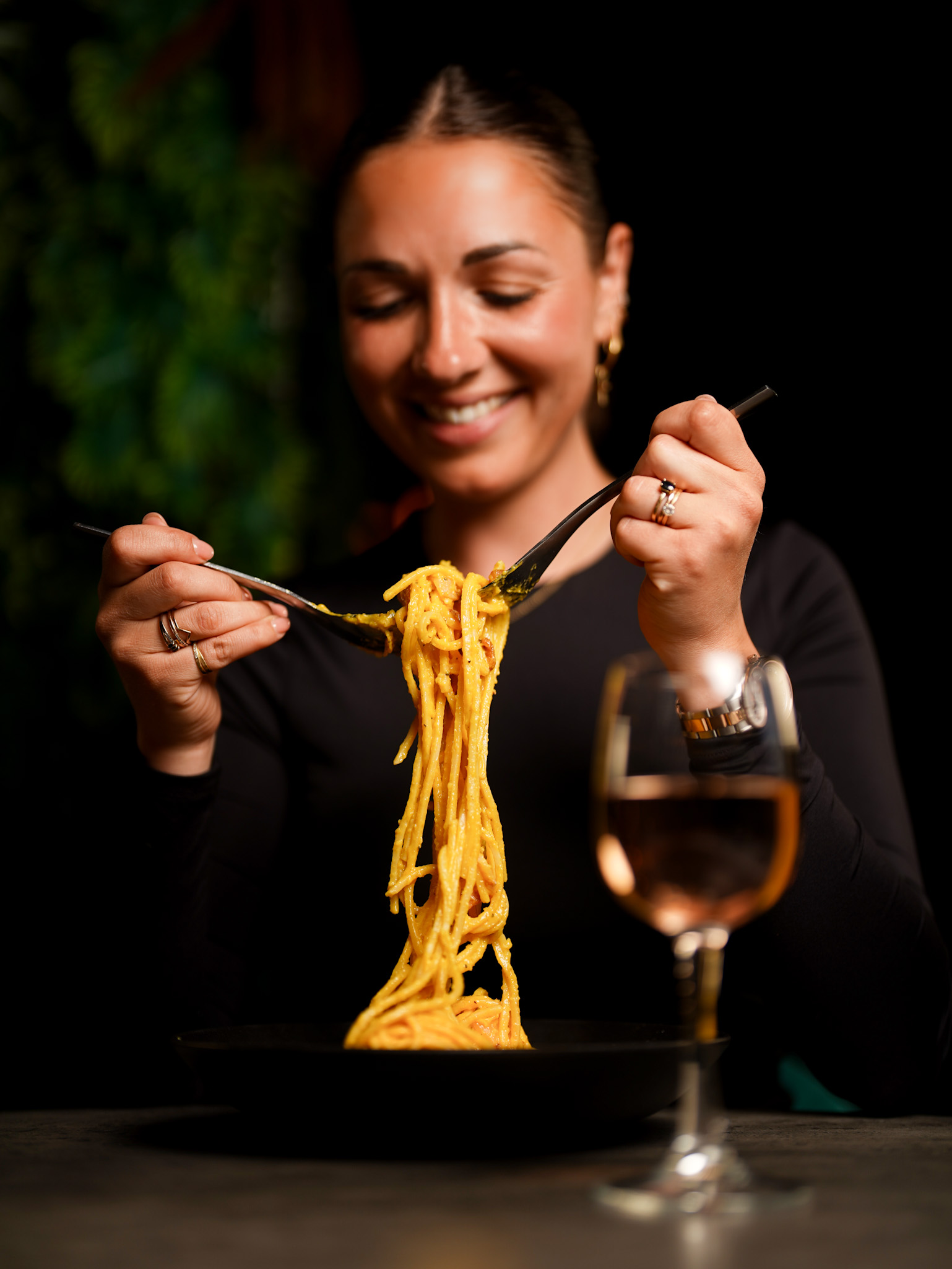 cliente restaurant italien