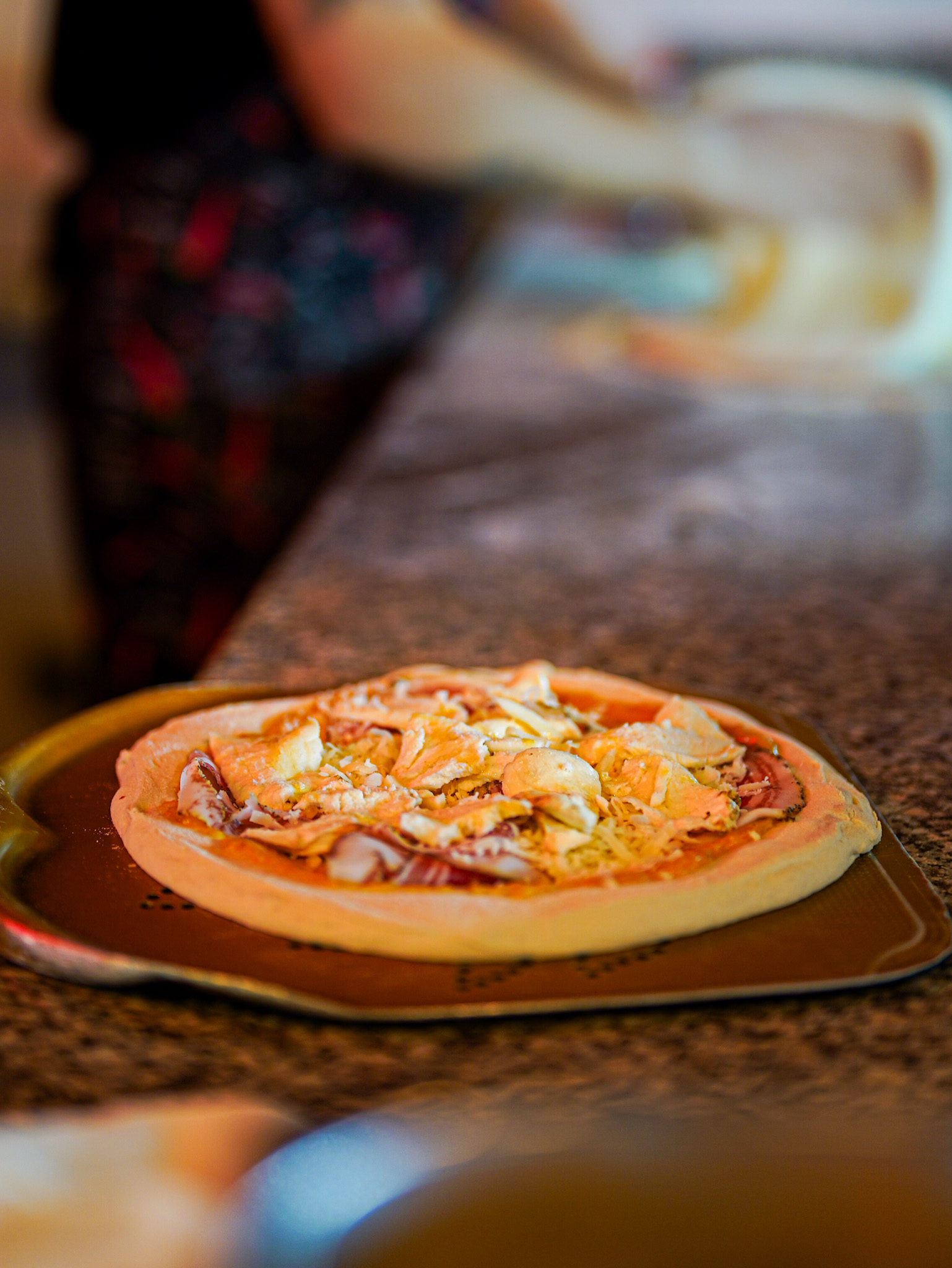 cuisson pizza restaurant italien