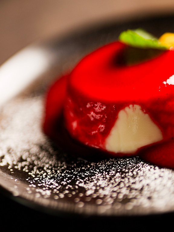 Panna cota Restaurant italien 91